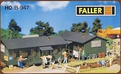 Faller B-947 H0 - Houten Barak