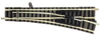 Fleischmann 9171 N - Handbediende Wissel Rechts 111mm 1stuks