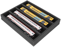 Feldherr FS050A005 H0 - Schuiminleg H0-schaal - horizontaal - 4 sleuven-2