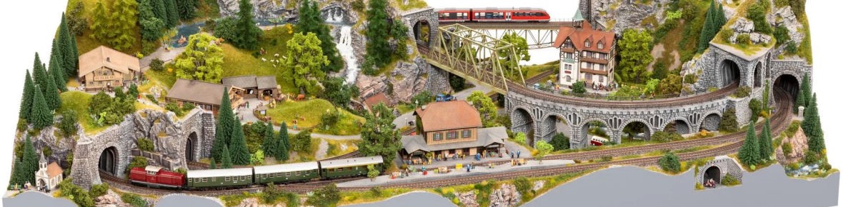 NOCH Easy-Track: snel en eenvoudig een realistische modelspoorbaan bouwen