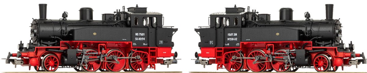 Neu eingetroffen: PIKO NS Rh 75 Dampflokomotiven