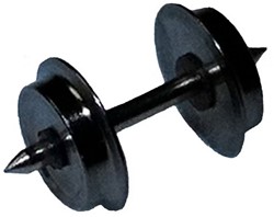 H0e Wielset 7,5 mm / As 17,5 mm, aan beide zijden geïsoleerd