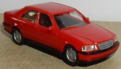 Herpa 031400 H0 - Mercedes Benz C220 Rood