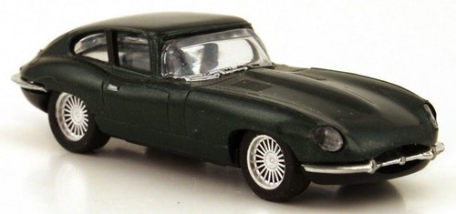 Herpa 032018 H0 - Jaguar E-Type DonkerGroen