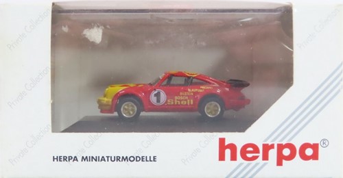Herpa 100533 H0 - Porsche 911 Turbo nr1 Shell