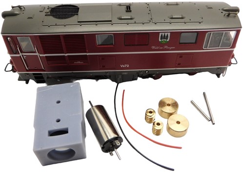Micromotor.eu HSR006C H0e - Roco ÖBB Rh 2095, DR V 60 K, NÖVOG V 10, PLB Vs 72