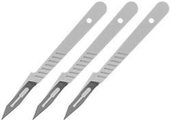 Hobbytime Tools HT1002  - DISPOSABLE SCALPEL KNIFE – 3 PIECES