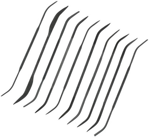 Hobbytime Tools HT1105  - RIFFLER FILE SET – 10 PIECES (BUDGET-FRIENDLY)
