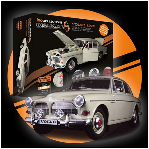 Ixo Collections 1:8 - Volvo S122 Amazon-2