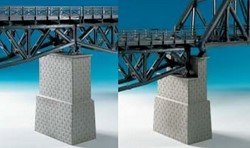 Kibri 9752 H0 - Universele Brug Middenpijler 1stuks