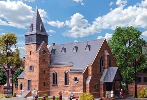 Kibri 9774 H0 - Dorpskerk Aumenau An Dem Lahn