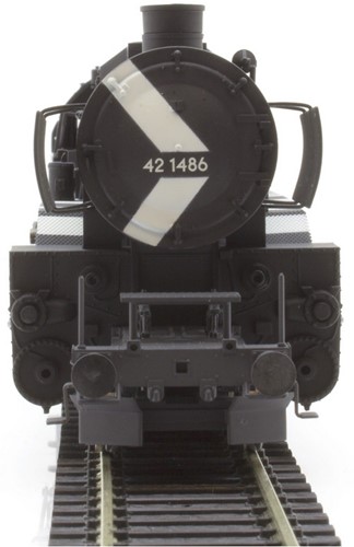 Liliput L131503 H0 - BR 42 Stoom Locomotief Winter Camouflage DRG-3