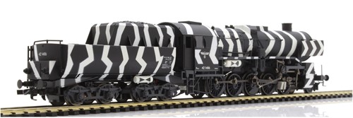 Liliput L131503 H0 - BR 42 Stoom Locomotief Winter Camouflage DRG-2