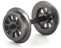 Liliput L939335 H0 - Spoked Wheel AC 24.7mm per stuk