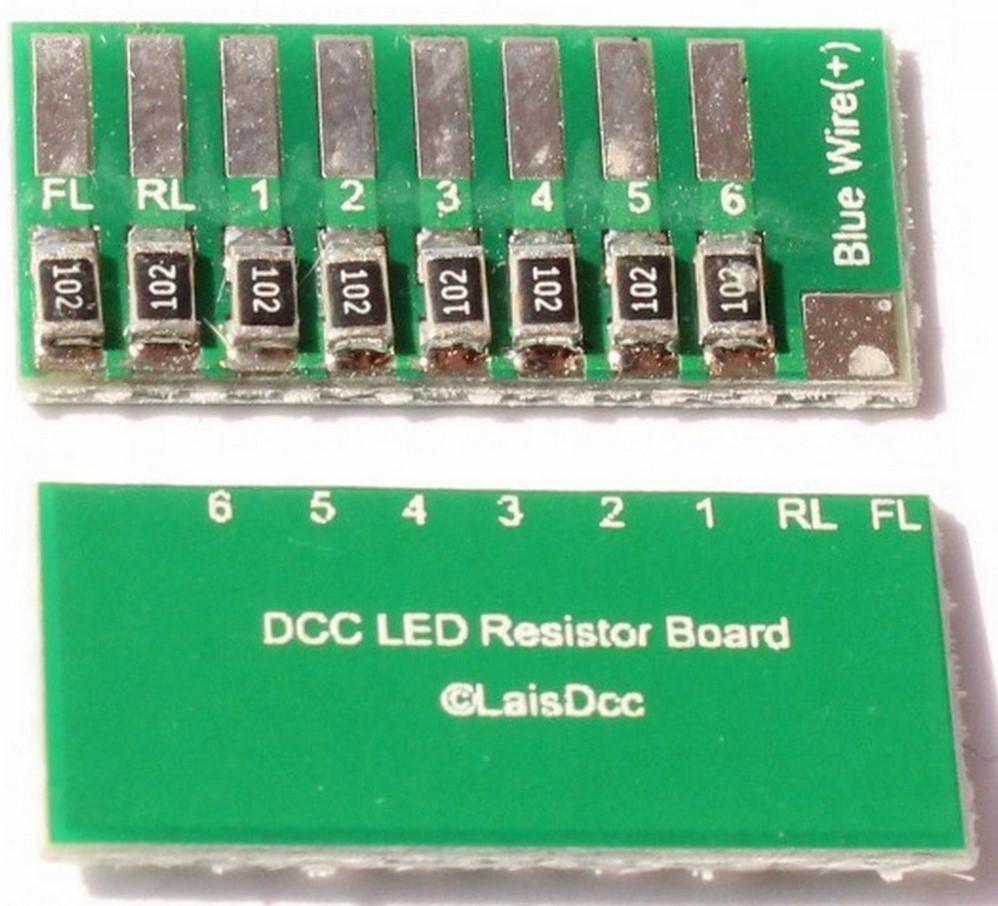 Lais DCC 860027 - DCC LED Resistor Board / DCC LED Weerstand Bord ...
