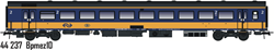 LS Models 44237 H0 - ICRmh Bpmez10, 2e klas, Benelux NS