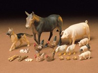 Tamiya MM128 - Livestock Set 1:35-2