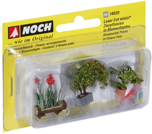 Noch 14020 H0 - Sierplanten in bloembakken-3