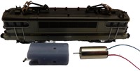 Micromotor.eu NLM05 N - Lima Minitrains Neue Motor, DB E 410, SNCF BB 9491, BB 67001, FS E 424/E444, SBB RBe 4/4, SBB Re 4/4, BR Class 81/86, BR Class 31, BR class 55 Deltic, US FP 45