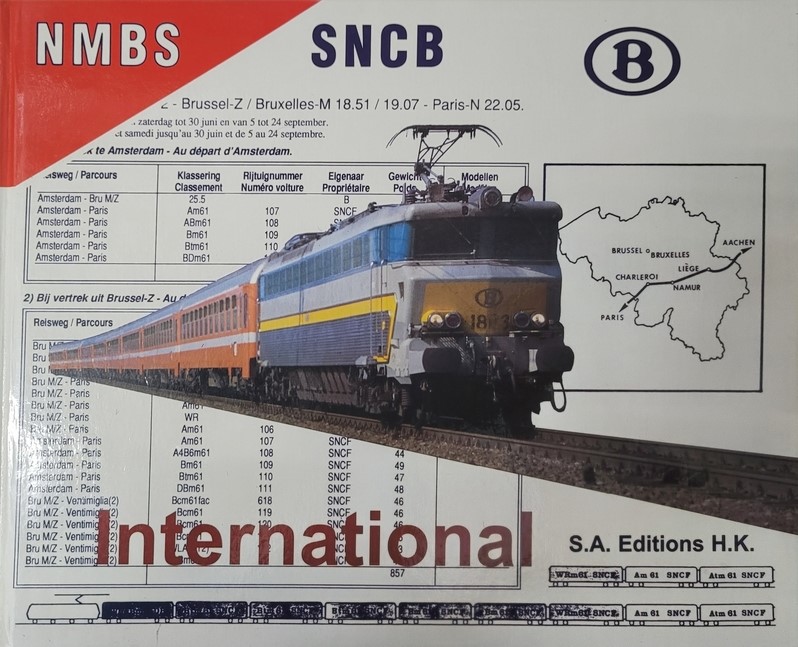 NMBS SNCB International S.A. Editions H.K. - Max Delie, Michel Van ...