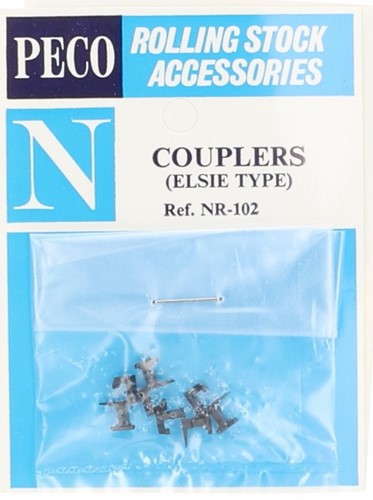 Peco NR-102 N - Koppeling Set 2-sets