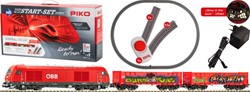Piko 57033 H0 - Startset Goederentrein ÖBB met Rh2016, A-Rails met Bedding