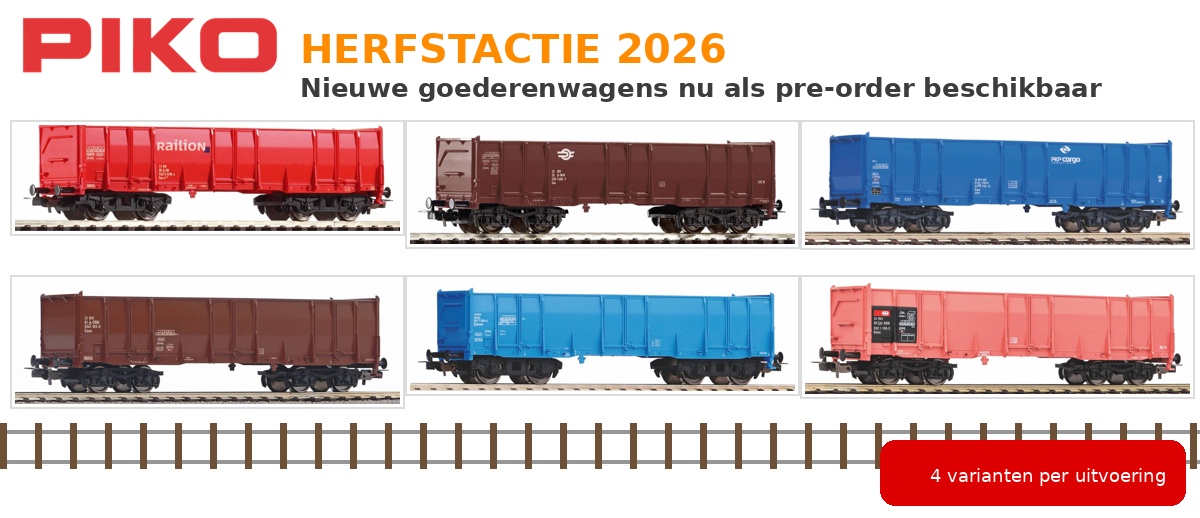 MSBWETS NL - Voorpag - Big Slider 00 Piko Herfst Wagons