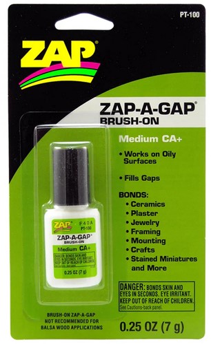 Zap A Gap PT100  - ZAP BRUSH-ON A-GAP 1/4OZ