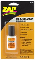 Zap A Gap PT102  - ZAP BRUSH-ON PLASTI-ZAP 1/4OZ