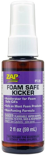 Zap A Gap PT28  - ZAP FOAM SAFE ZIP KICKER SPRAY 2OZ.