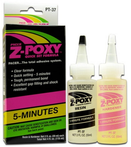 Zap A Gap PT37  - ZAP 5 MINUTE Z-POXY 4OZ