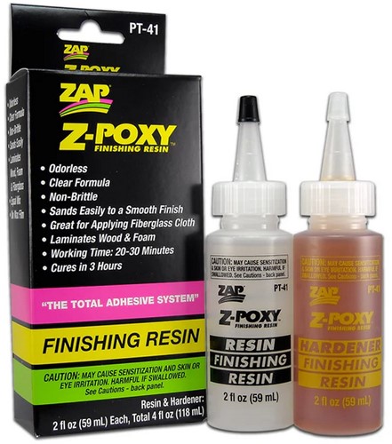 Zap A Gap PT41  - ZAP Z-POXY EPOXY RESIN 4OZ
