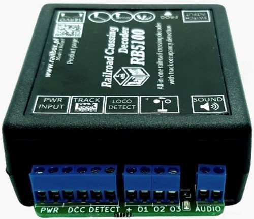 Railbox RB5100 - Spoorwegovergang decorder-2