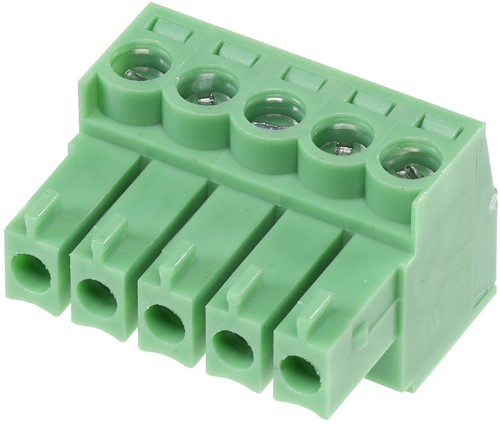 Roco 96808  - Steckerklemme RM3!5 5-pol.gruen