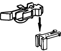 Roco 40287 H0 - KK Kopf verstellbar 2 St.