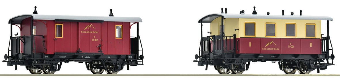 New arrivals: Roco wagons and coaches for realistic train compositions