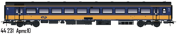LS Models 44231 H0 - ICRmh Apmz10 1e Klasse AmRo NS