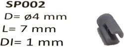 Micromotor.eu SP002 - ø 4 x 7 - for 1 mm shaft