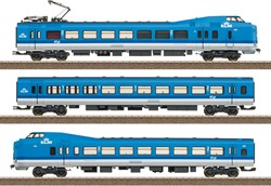 Trix 22396 H0 - Koploper Elektrische Treinstel 3-delig KLM NS DC DCC Sound