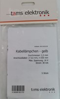Tams Elektronik 80-10100-05  - Kabellampen Geel 5st