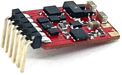 Train-O-Matic 02010116  - Functie Decoder MICRO II 6P90 6 Pins Nem 651 90 Graden