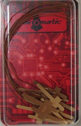 Train-O-Matic 01080110  - CC-A2N (10 pcs with 100mm wire Sleepcontact voor bij de wielen/draaistel (55)
