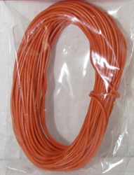 Train-O-Matic 01130306  - Wire, 0.22 mm2 cross section, ORANGE