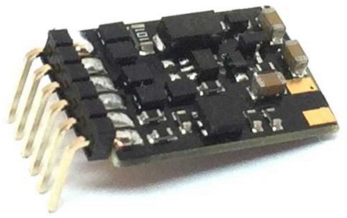 Train-O-Matic 02010107  - Functie Decoder MICRO 6pin 90degrees NEM651 (51)