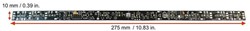tOm 02070315  - Shine Plus Maxi Digi Cool White Digitaal DCC Decoder LED14 Lengte 275 mm Breedte 10 mm (61)