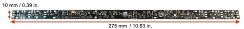 Train-O-Matic 02070316  - Shine Plus Maxi Digi Yellow Digitaal DCC Decoder LED14 Lengte 275 mm Breedte 10 mm (61)