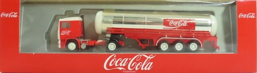 Herpa H0 - Volvo FH3 Vrachtwagen met Tanktrailer Coca Cola