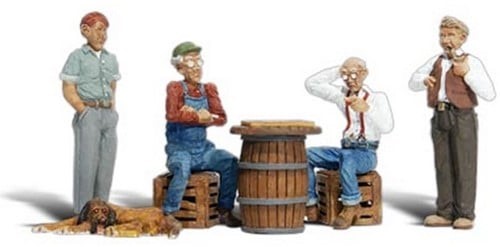 Neue Figuren aus zweiter Hand von Woodland Scenics