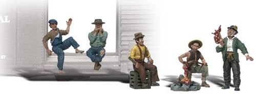 Neue Figuren aus zweiter Hand von Woodland Scenics